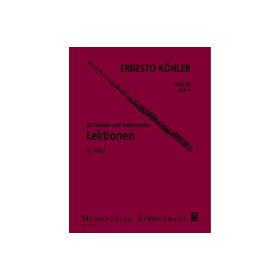 9790010177106ZZM_17710 20 Lektionen 1 Opus 93