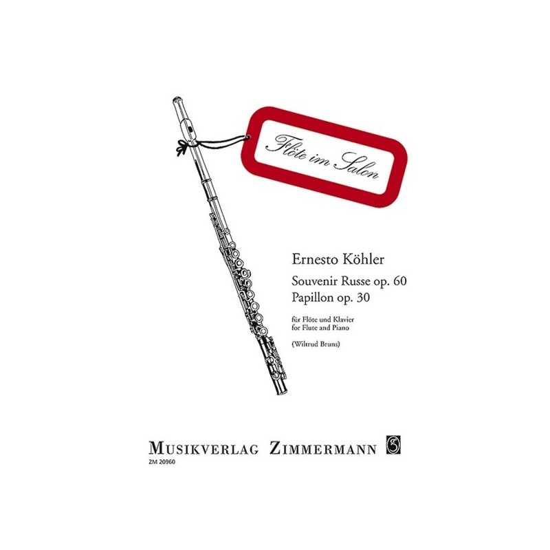 9790010209609ZZM_20960 Souvenir Russe Op.60 & Papillon