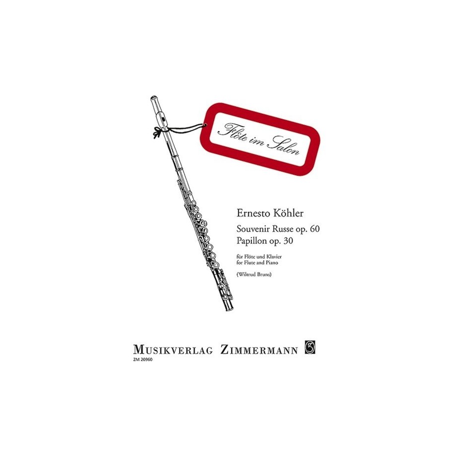 9790010209609ZZM_20960 Souvenir Russe Op.60 & Papillon