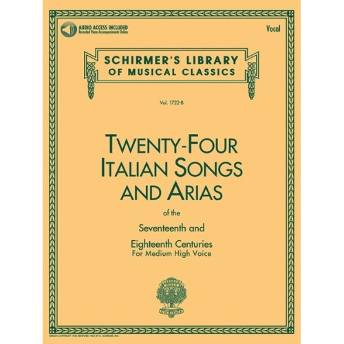 24 Italian Songs & Arias -...