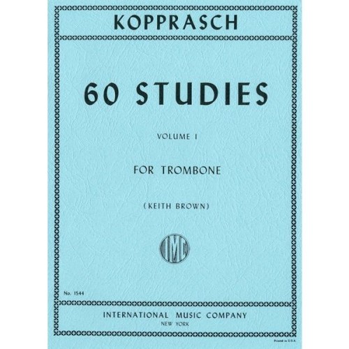 60 Studies for Trombone Vol. 1