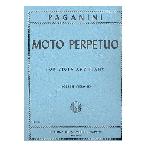 9790220413285IMC1710 Moto Perpetuo Op. 11 (Vieland)