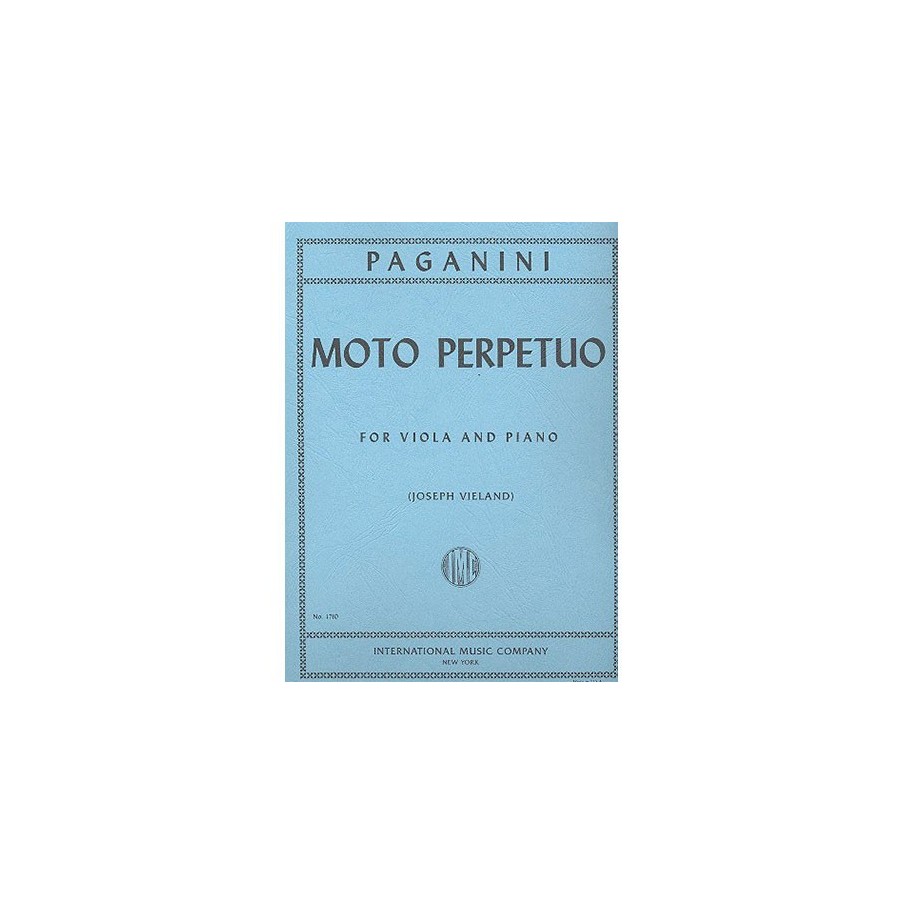 9790220413285IMC1710 Moto Perpetuo Op. 11 (Vieland)