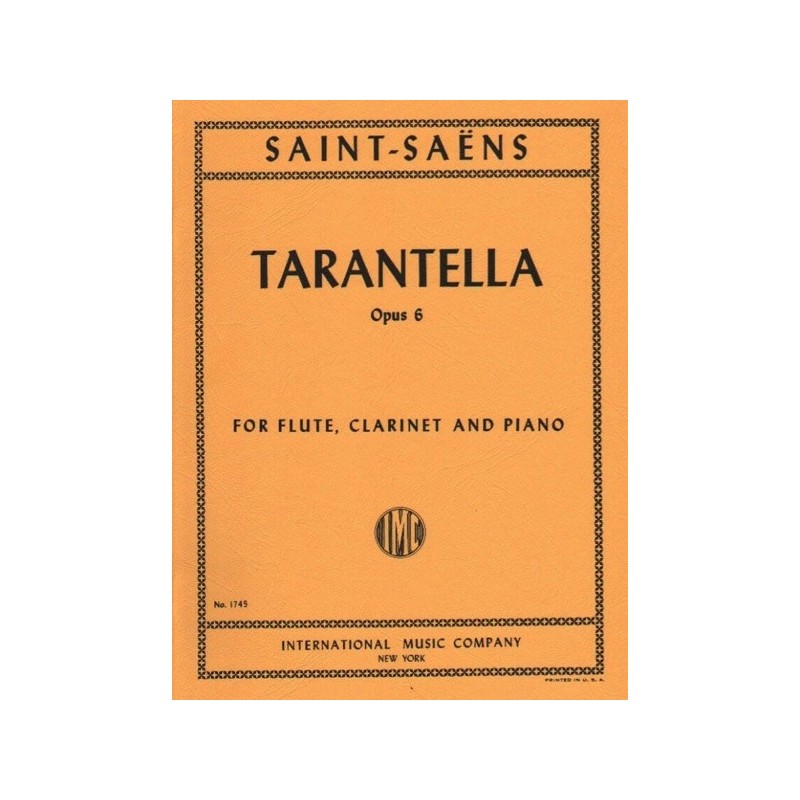 9790220413551IMC1745 Tarantella Op. 6