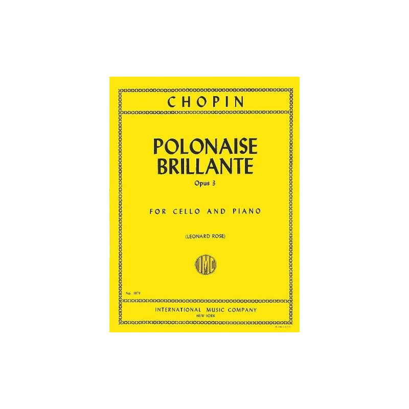 9790220415418IMC1971 Polacca Brillante Op. 3 (Rose)