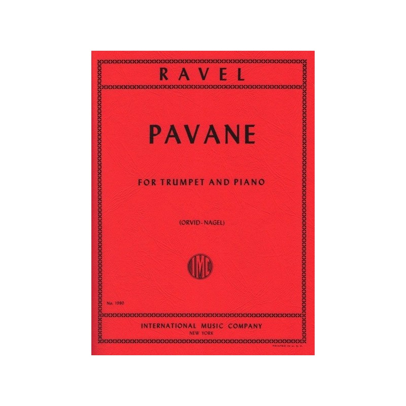 9790220415494IMC1980 Pavane (Orvid/Nagel)