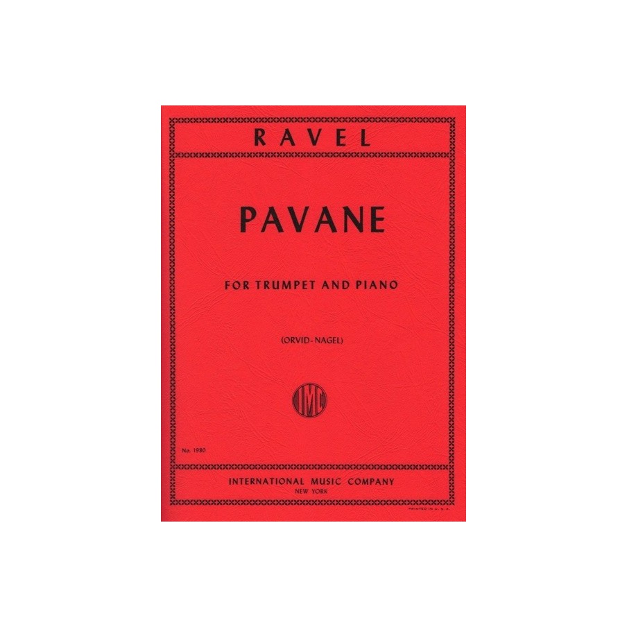 9790220415494IMC1980 Pavane (Orvid/Nagel)