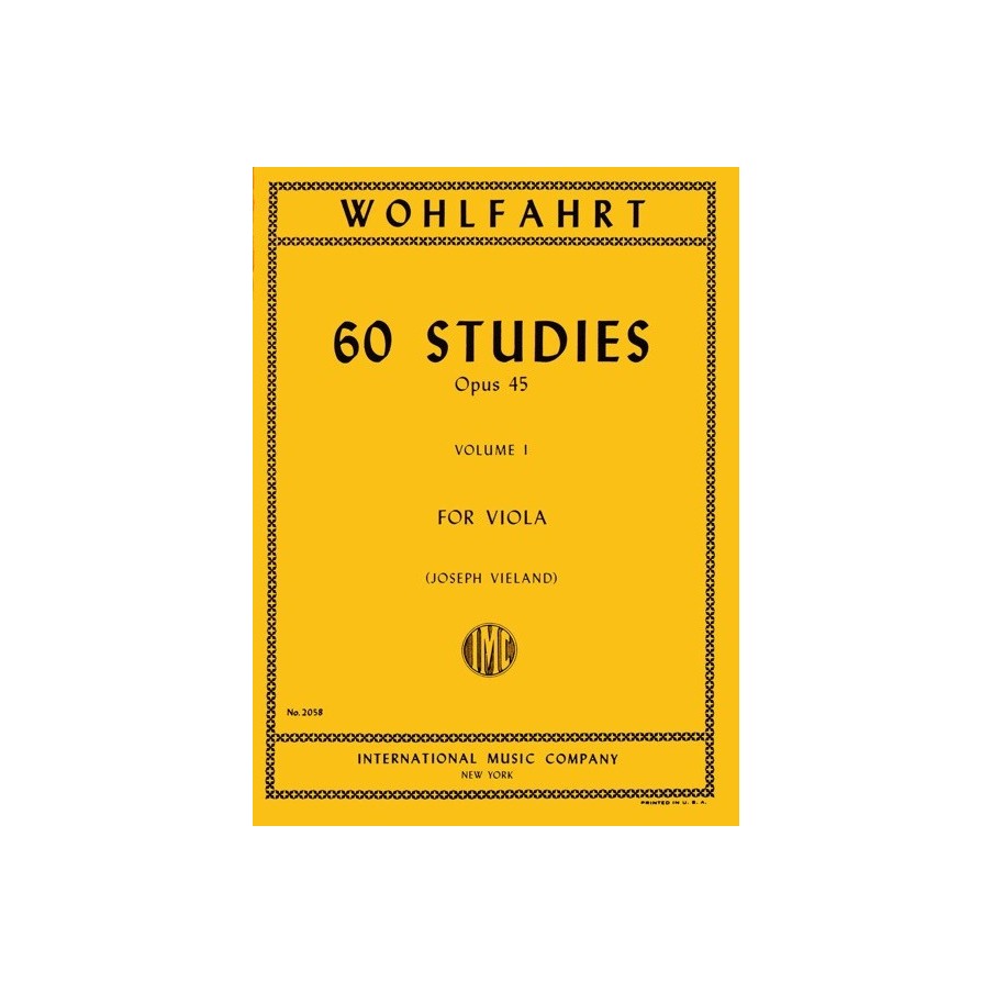 9790220416163IMC2058 60 Studies, Opus 45: Volume I