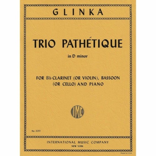 9790220417429IMC2213 Trio Pathétique in D minor