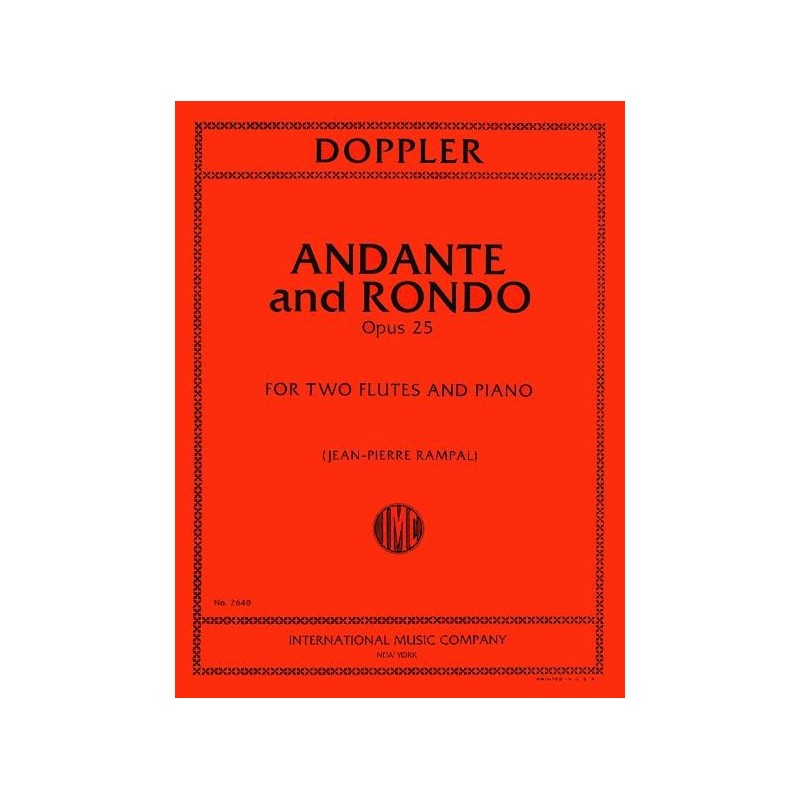 9790220420436IMC2640 Andante and Rondo in C major, Opus 25