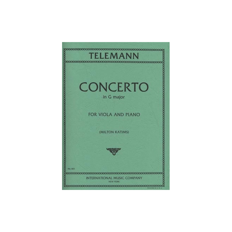 9790220403811IMC401 Concerto Sol (Katims)