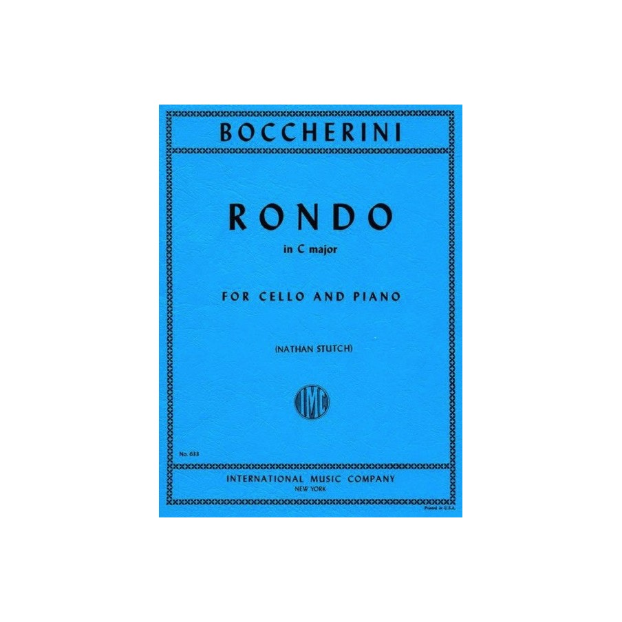 9790220405426IMC633 Rondo In Do (Stutch) (Per Violoncello E Piano)