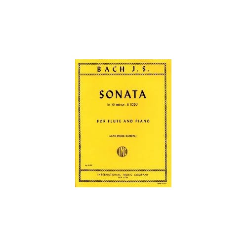 9790220417214IMC2184 Sonata Sol M. Bwv 1020 (Rampal)
