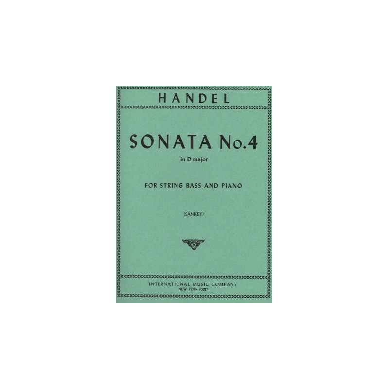 9790220419539IMC2494 Sonata N. 4 In Re (Sankey)