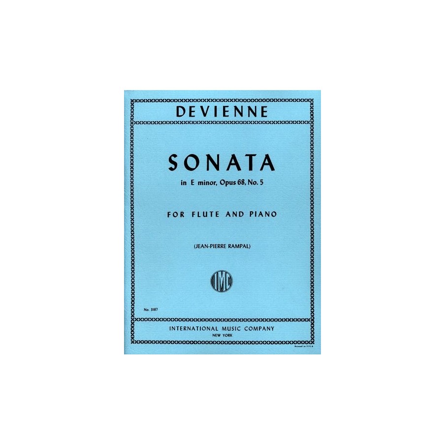 9790220423901IMC3167 Sonata in E minor, Opus 68, No. 5