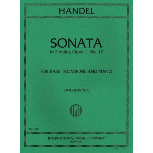 Sonata In F Op.1 No.12