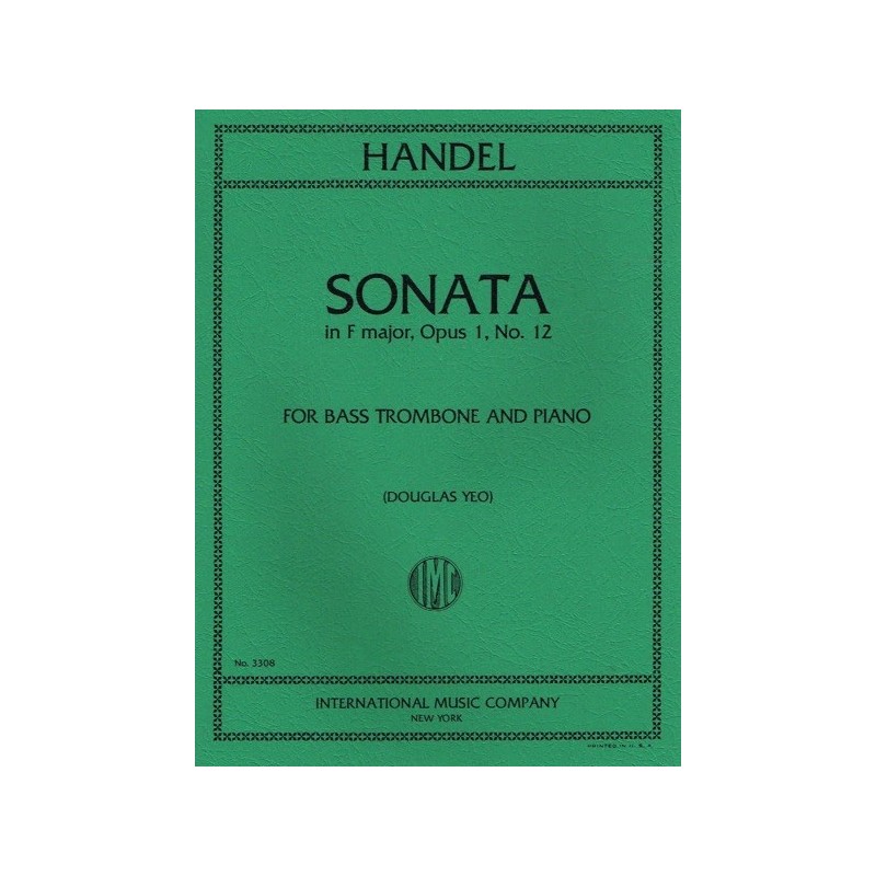 9790220424953IMC3308 Sonata In F Op.1 No.12