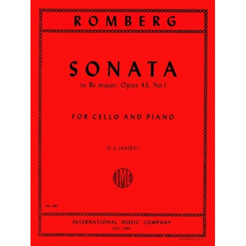 Sonate 1 Bes-Dur Opus 43...