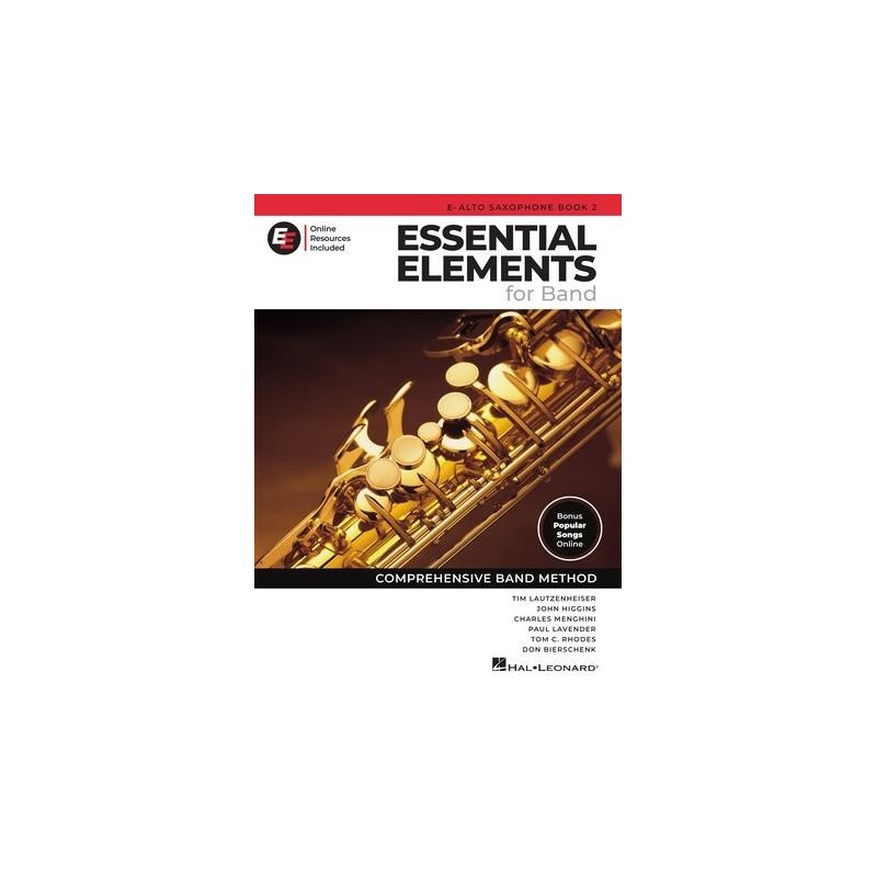 Essential Elements for Band - Eb Alto Sax Book 2 