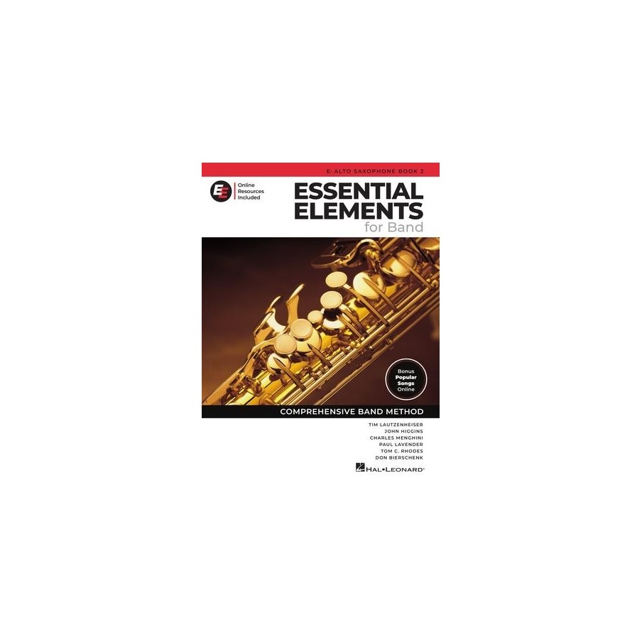 Essential Elements for Band - Eb Alto Sax Book 2 