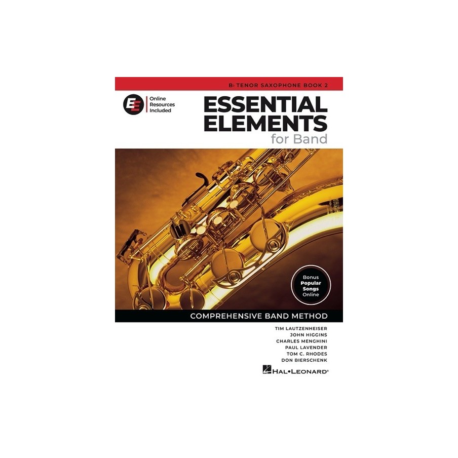 Essential Elements for Band - Bb Tenor Sax Book 2 