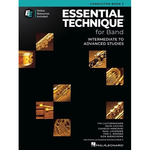 Essential Technique for Band - Cond. Score Book 3 