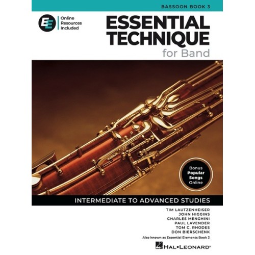 Essential Elements for Band - Bassoon Book 3 