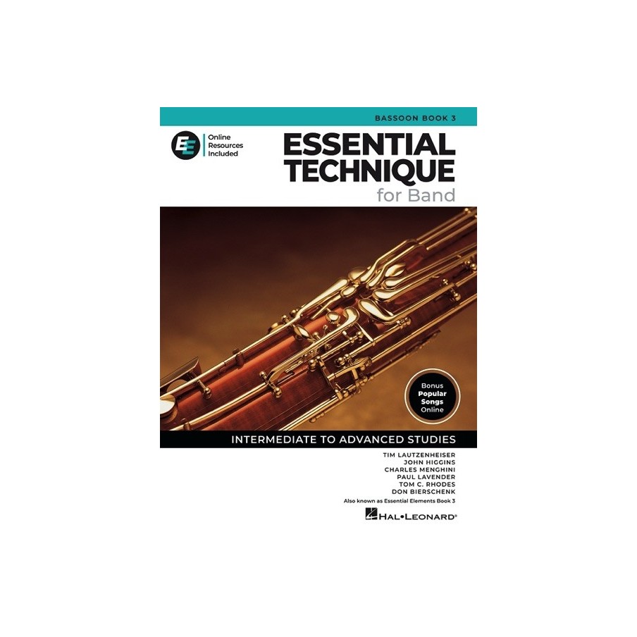 Essential Elements for Band - Bassoon Book 3 