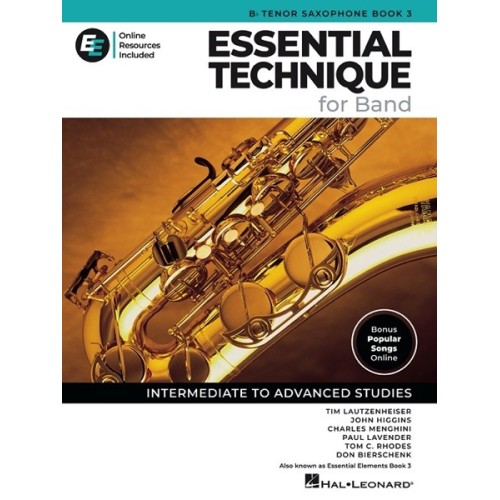 Essential Elements for Band - Bb Tenor Sax Book 3 