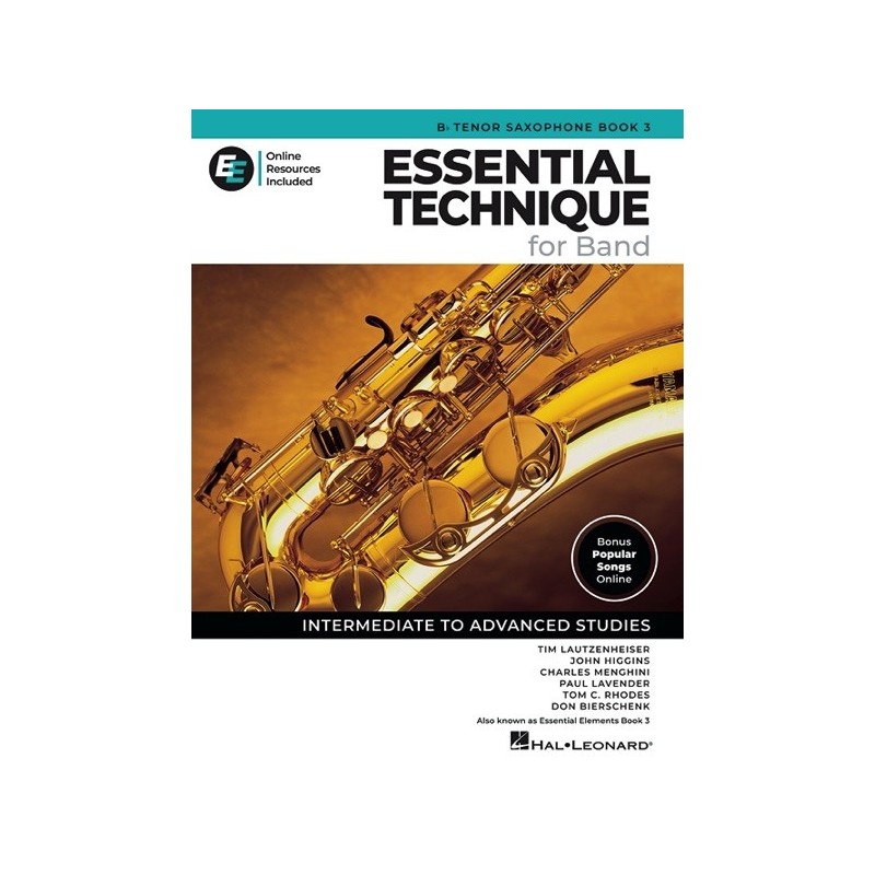 Essential Elements for Band - Bb Tenor Sax Book 3 