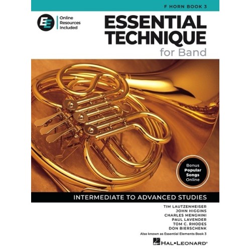 Essential Elements for Band - F Horn Book 3 