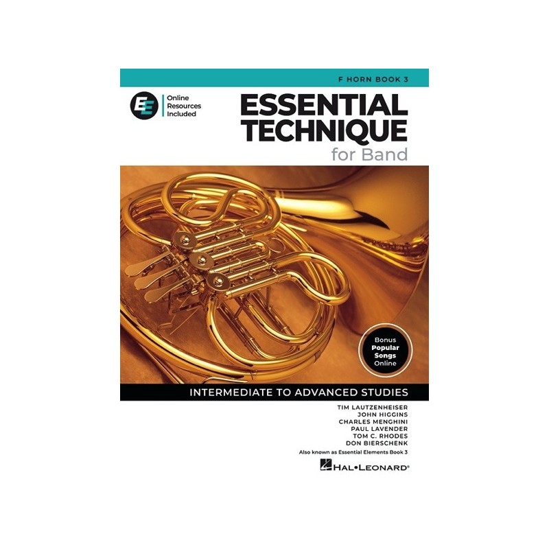 Essential Elements for Band - F Horn Book 3 