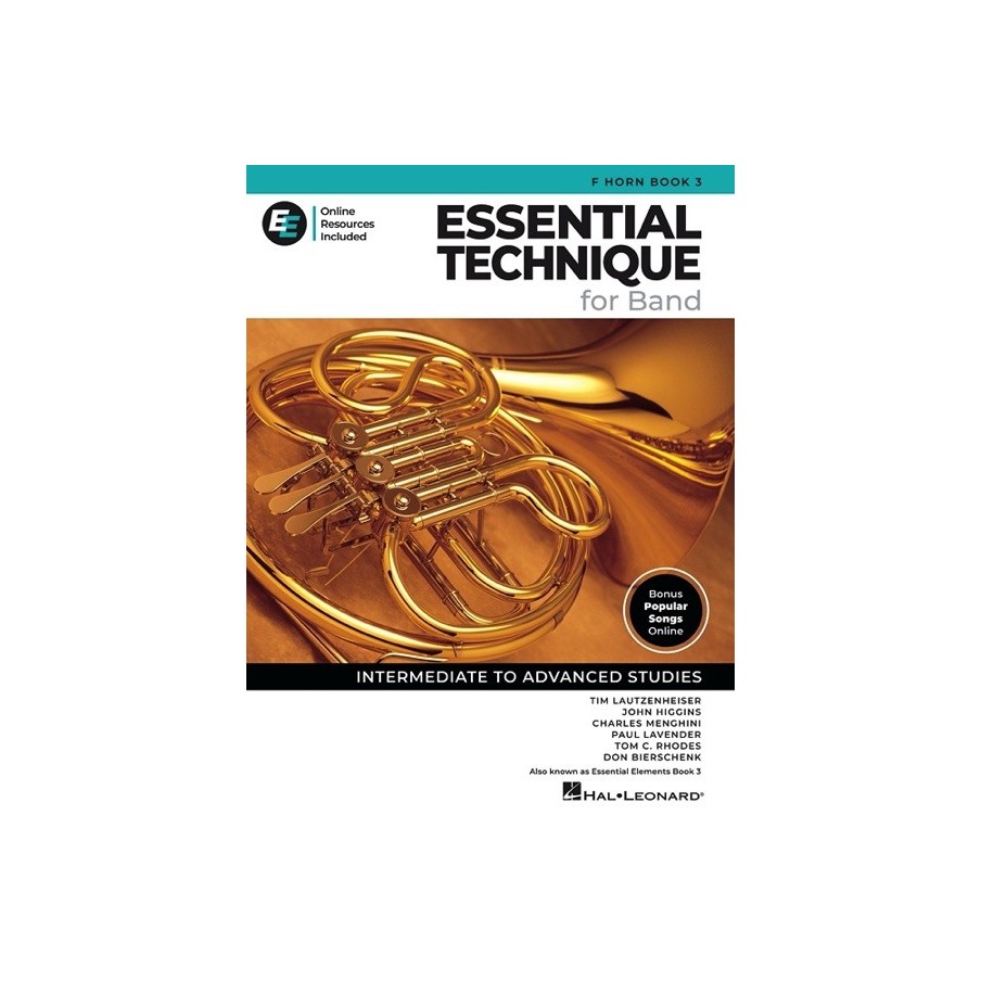 Essential Elements for Band - F Horn Book 3 