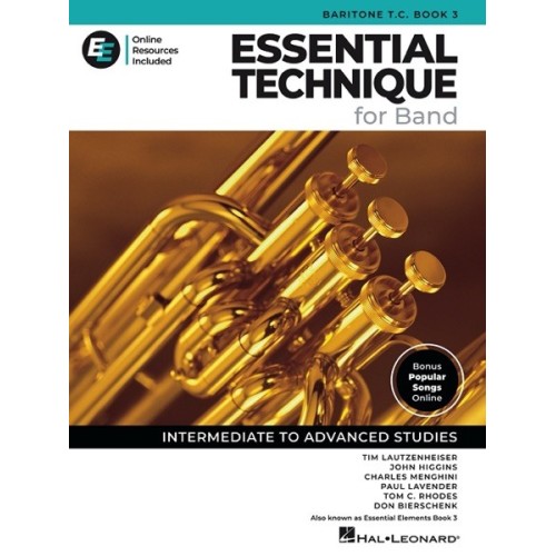Essential Elements for Band - Baritone T.C. Book 3 