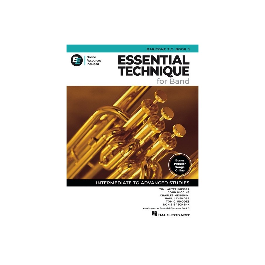 Essential Elements for Band - Baritone T.C. Book 3 