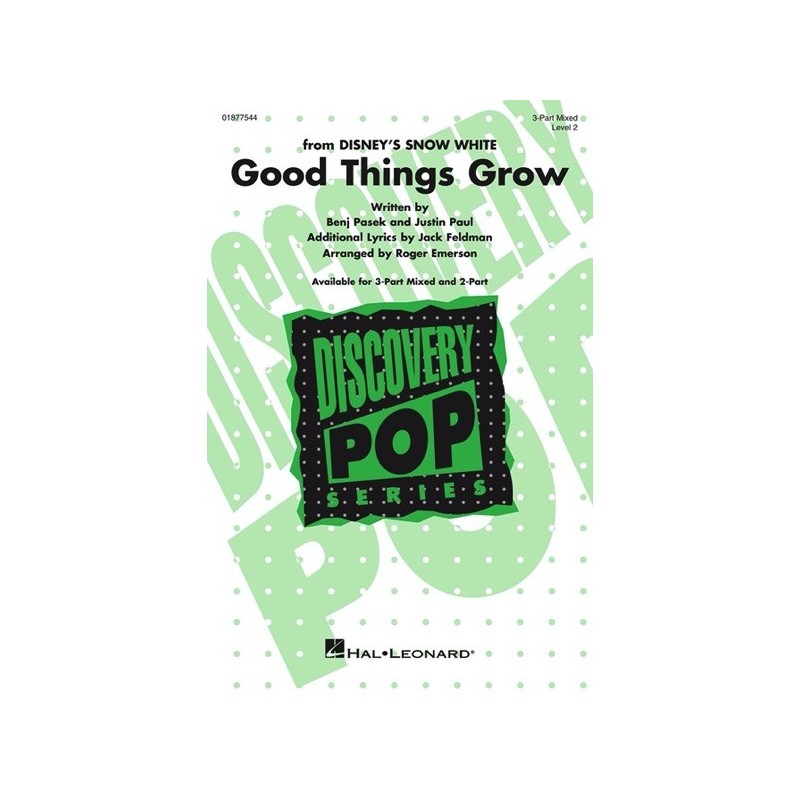 Good Things Grow (from Disney's Snow White) 