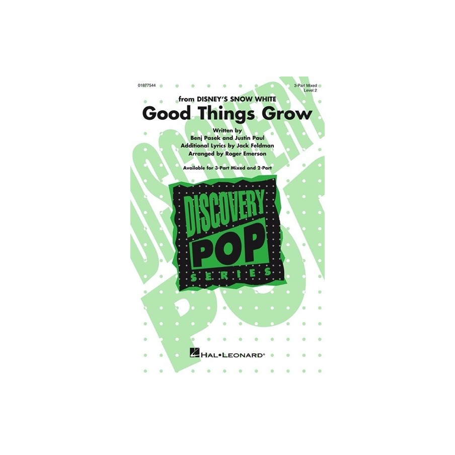 Good Things Grow (from Disney's Snow White) 