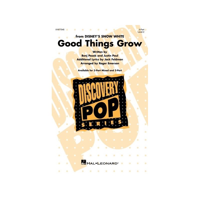 Good Things Grow (from Disney's Snow White) 