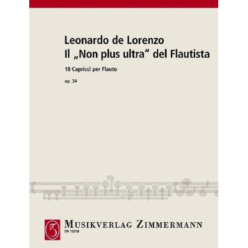 Das Non plus ultra des Flötisten op. 34 