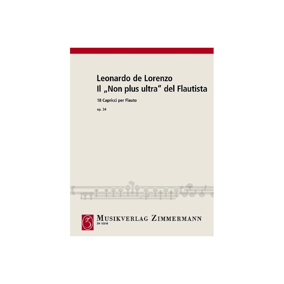 Das Non plus ultra des Flötisten op. 34 