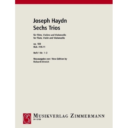 Six Trios For Flute, Violin...