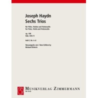 6 Trios For Flute, Violin & Cello Op 100 Book 2 