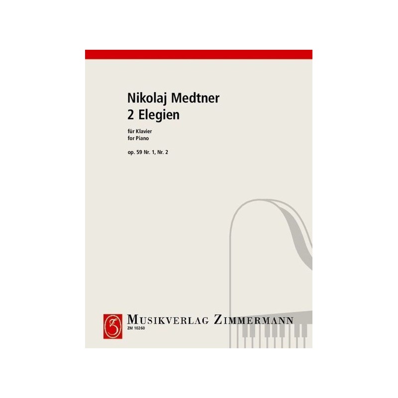 Zwei Elegien op. 59 