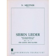 7 Lieder op. 52 Heft 1 