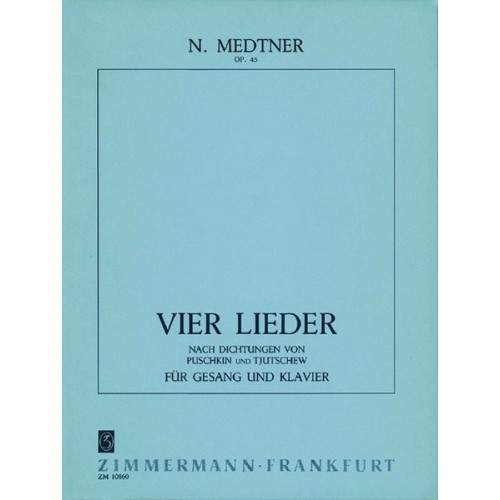 4 Lieder op. 45 