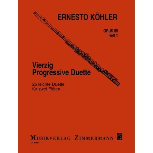 Vierzig Progressive Duette Op. 55 Heft 1 