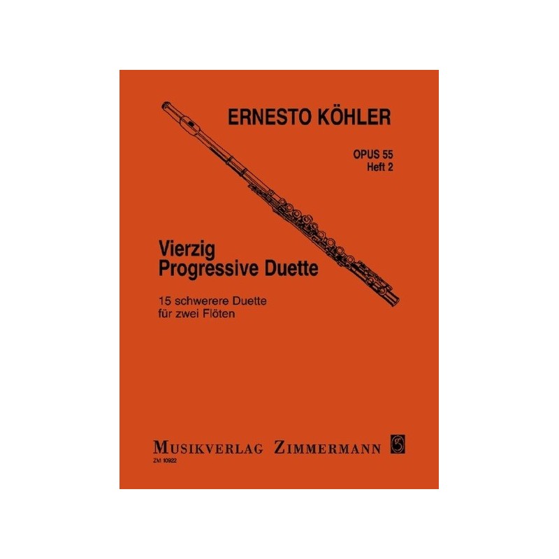 40 Progressive Duets Op.55 Book 2 