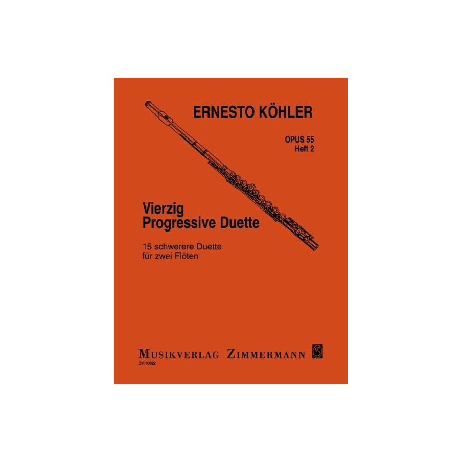 40 Progressive Duets Op.55 Book 2 