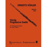 40 Progressive Duets Op.55 Book 2 