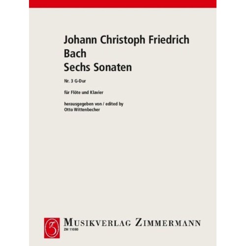 Sonate Nr. 3 für Flöte und...